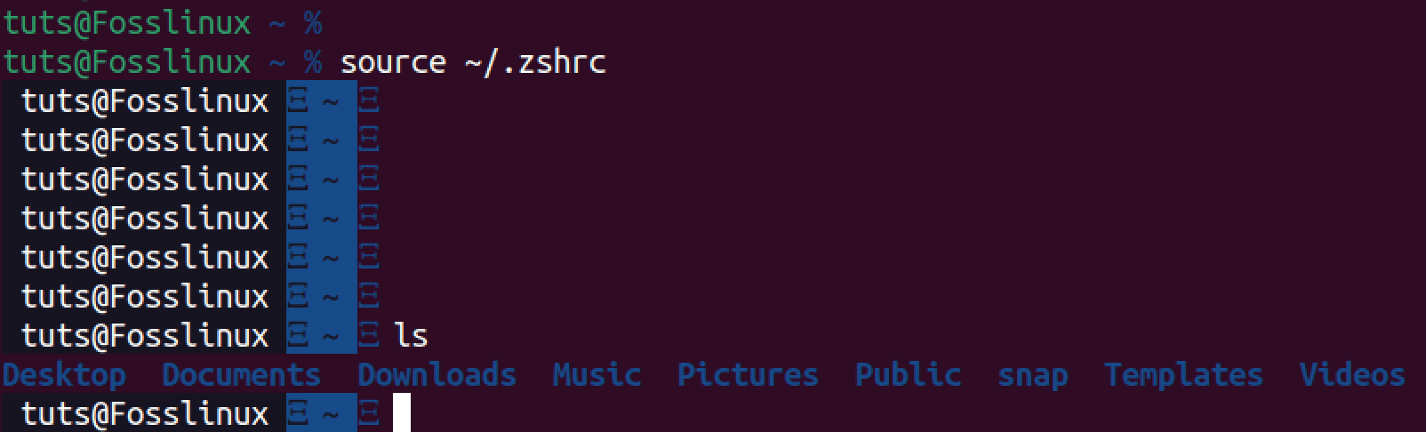 testing new oh my zsh theme