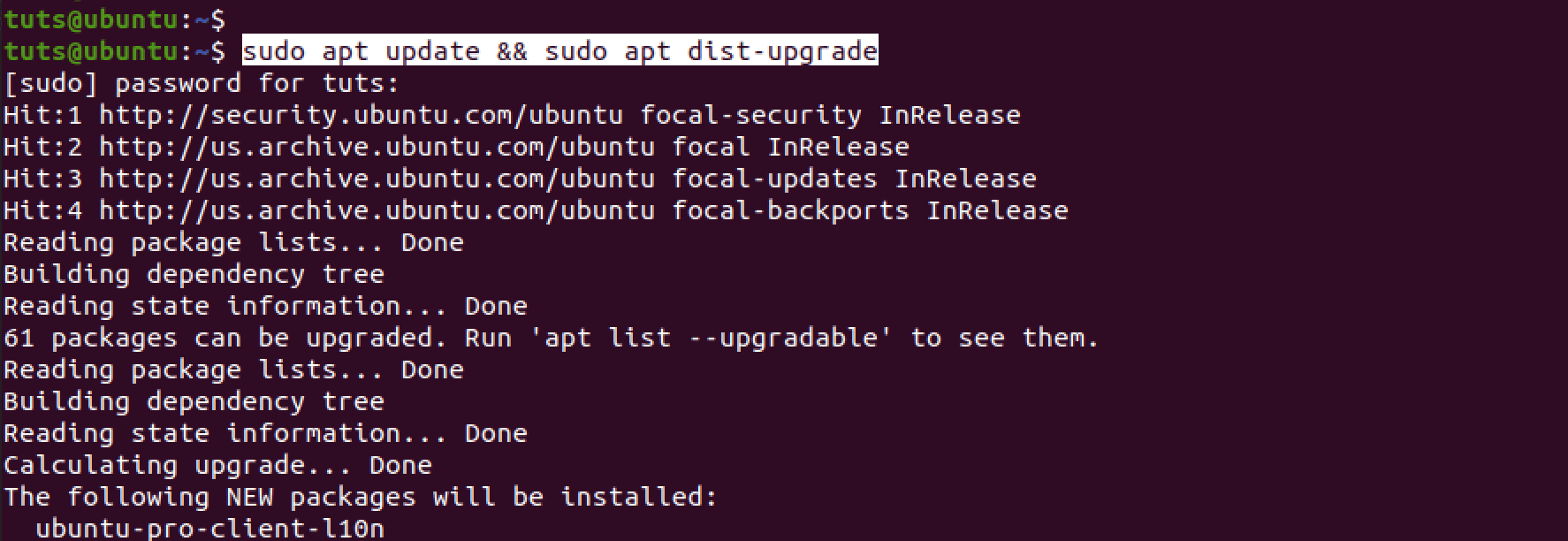 upgrade ubuntu