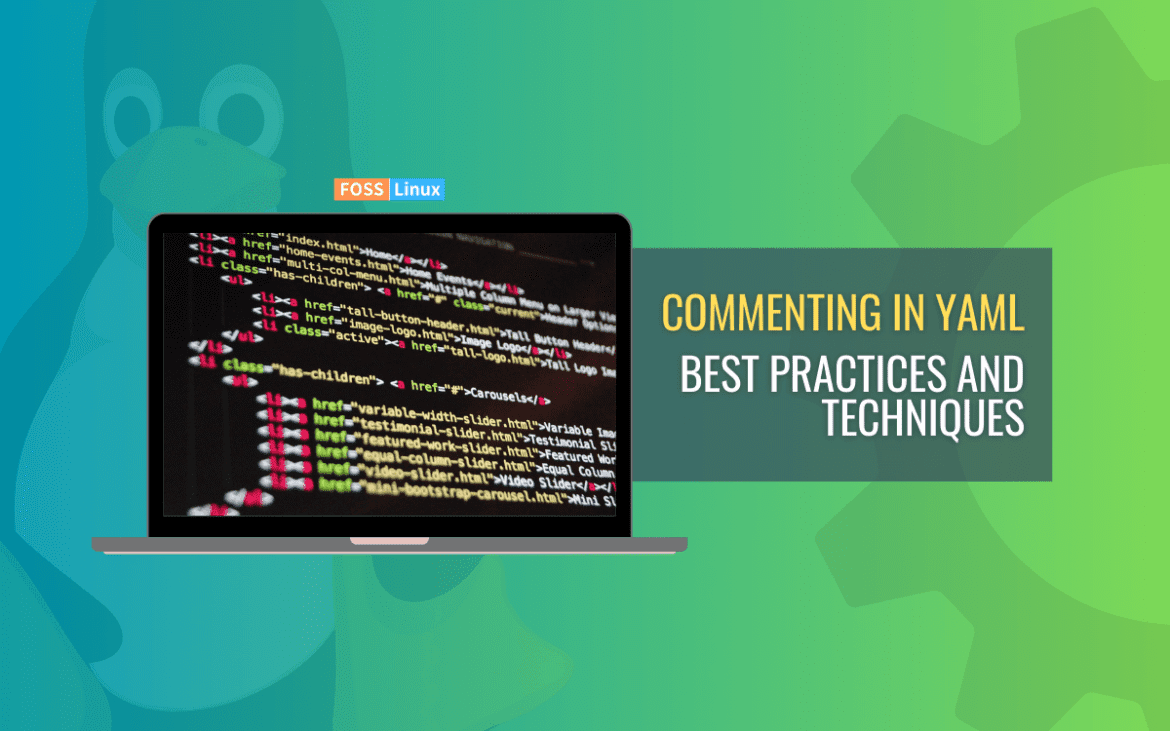 yaml commenting guide