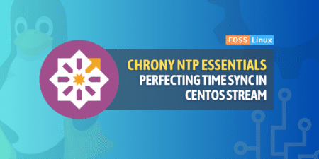 installing chrony ntp server on centos stream