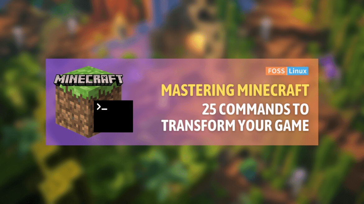 minecraft commands