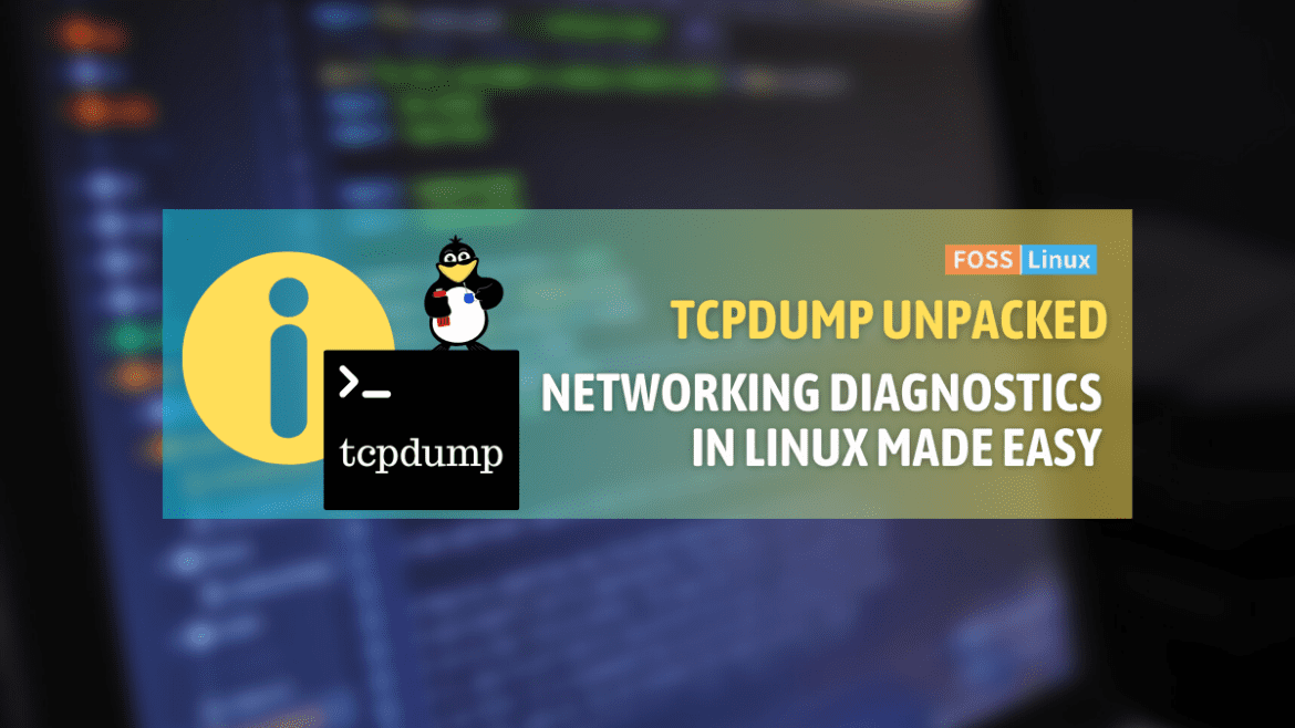 tcpdump command in linux with examples