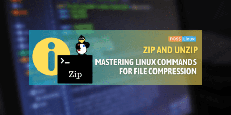 zip command linux