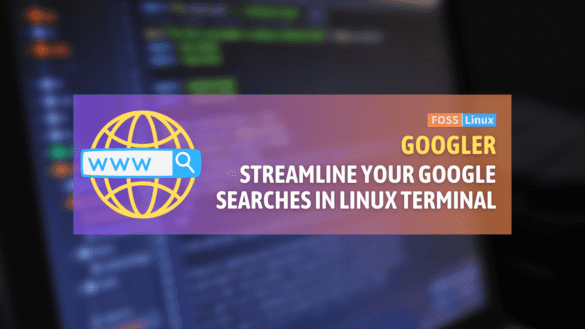 google search in linux terminal