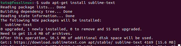 install sublime text