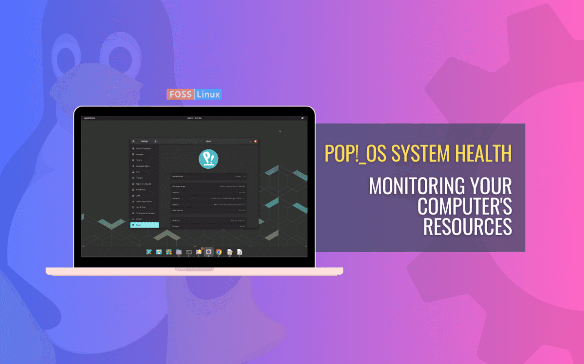 Monitor Pop!_OS system resources monitor pop! os system resources