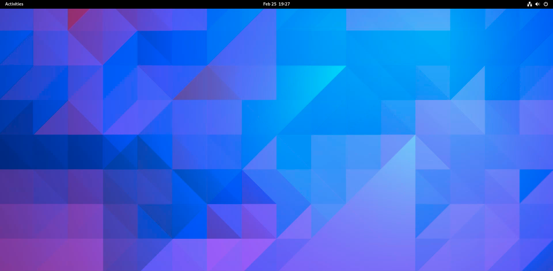 gnome 44.7 desktop on fedora 38