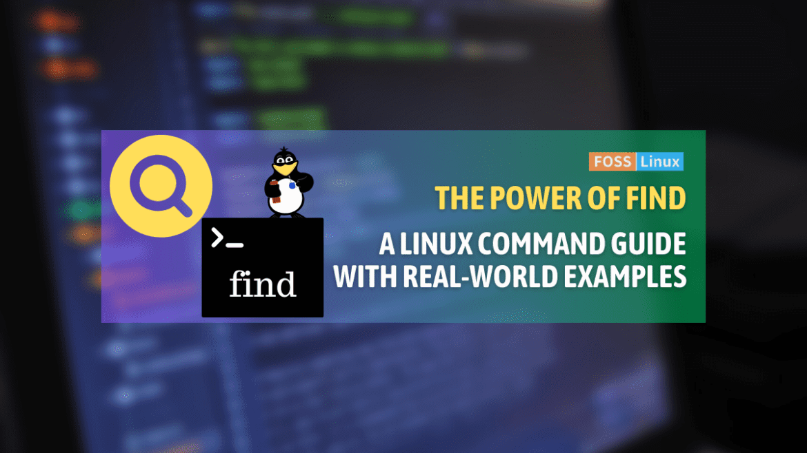 find command in linux