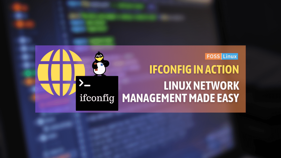 ifconfig command linux