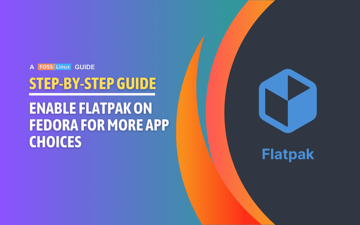 install flatpak on Fedora install flatpak on fedora